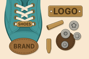 Cipőjelölések és cipőfűződíszek: apró alkatrészek, nagy hatás